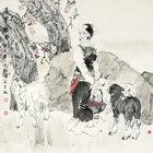 Character and Sheep by 
																	 Zhang Hongfei